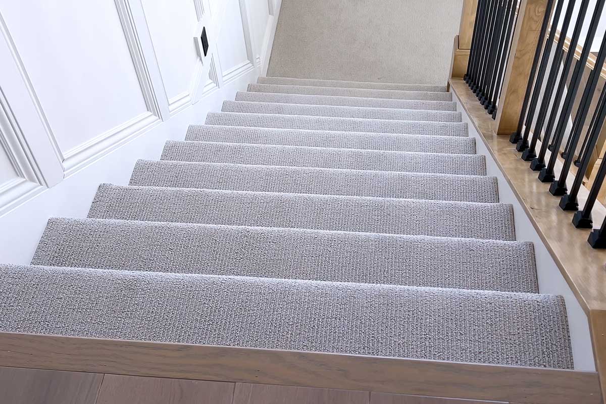 Wall to wall stair carpet